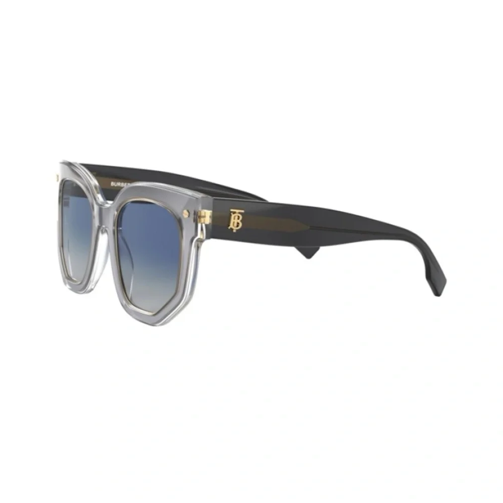 Burberry Grey Transparent Stylish Grey and Gold Sunglasses - Picture 2 of 9